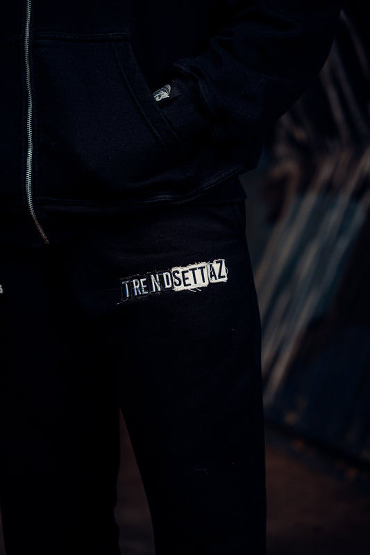 [PRE ORDER] Black Trendsettaz No Limitations Sweatpants