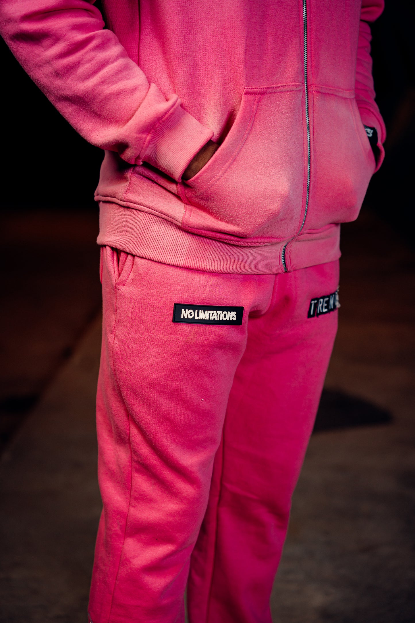 [PRE ORDER] Pink Trendsettaz No Limitations Sweatpants